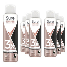 Load image into Gallery viewer, Sure Women Invisible Antiperspirant Deo with 96H Maximum Protection 150ml, 6 Pk