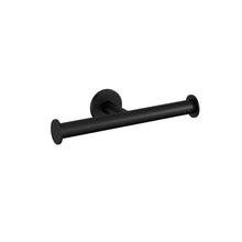 Load image into Gallery viewer, COSMIC Architect Double Toilet Roll Holder | Black | No Cover | Minimal