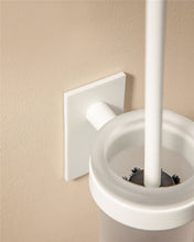 Load image into Gallery viewer, COSMIC Toilet brush holder Black Matte Adhesive Measures 38.5 x 11 x 8 cm