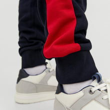 Load image into Gallery viewer, Jack &amp; Jones Jwhwill Blocking Logo Sweatpants Men's Navy Loungewear Jogger Trousers XXL