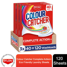 Load image into Gallery viewer, Colour Catcher Complete Action+ Laundry Sheets, 120 sheets