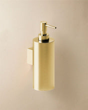 Load image into Gallery viewer, COSMIC Architect Sp Wall Soap Dispenser 240ML Brushed Gold, Adhesive or Screws