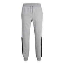 Load image into Gallery viewer, Jack &amp; Jones Jwhwill Logo Joggers Men's Sweatpants Light Grey Cuffed Bottoms XXL