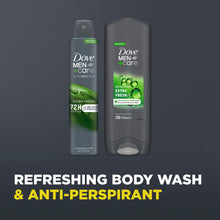 Load image into Gallery viewer, Dove Men+Care Refresh Bodywash &amp; Antiperspirant Duo Collection Gift Set for Him
