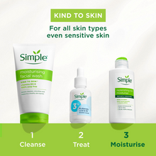 Load image into Gallery viewer, 3xor6x 125ml Simple KindtoSkin 12H Moisturisation Replenishing Rich Moisturiser