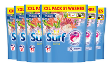 Load image into Gallery viewer, Surf 3 in 1 Laundry Washing Detergent Capsules Deep Sea, 306 Washes