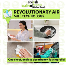 Load image into Gallery viewer, Splesh Culina XL Kitchen Towel 3 Ply 12 Rolls with 3in1 Laundry Capsules 140W