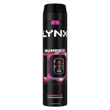Load image into Gallery viewer, Lynx Number 10 FIFA Aerosol Body Spray Deo Citrus &amp; Watermelon Scent 250ml, 6 PK