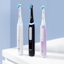 Load image into Gallery viewer, Oral-B iO4 Electric Rechargeable Toothbrush with 4 Modes &amp; UK 2 Pin Plug, White