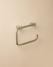 Load image into Gallery viewer, COSMIC Towel rail Light grey Installation with Screws Measures 15 x 5 x 9 cm