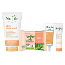 Load image into Gallery viewer, Simple Protect N Glow Brightening Skincare Bundle 4 Products