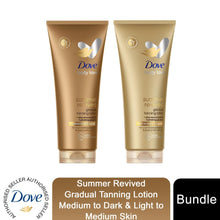 Load image into Gallery viewer, 3pk of 200ml Dove DermaSpa Summer Revived Face Cream with Cell Moisturisers