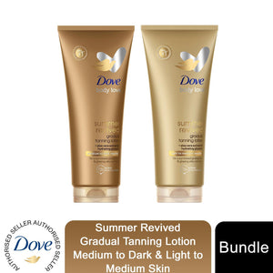 3pk of 200ml Dove DermaSpa Summer Revived Face Cream with Cell Moisturisers