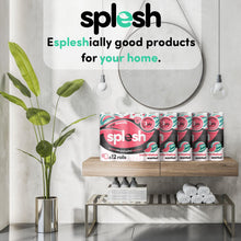 Load image into Gallery viewer, Splesh Quilted Toilet Roll Luxury Watermelon 3-Ply Soft Toilet Paper, 72 Rolls