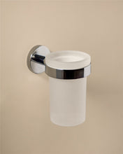 Load image into Gallery viewer, COSMIC Toothbrush Holder Light Grey, Screw Mount, 7.6x11.3x11.9 cm