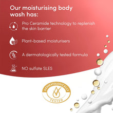 Load image into Gallery viewer, Dove Advanced Care Rebalancing Peach&amp; Rice Milk Moisturising Body Wash 400ml,6pk