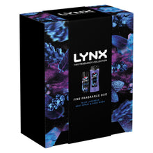 Load image into Gallery viewer, Lynx Fine Fragrance Duo Collection Blue Lavender 2 Pieces Gift Set for Him
