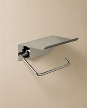 Load image into Gallery viewer, COSMIC Toilet Roll Holder Light Grey, Screw Mount, 13x8x5.4 cm