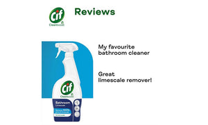 Domestos 2x750ml + Splesh 72 Luna Bloom + CIF Bath Spray 700ml