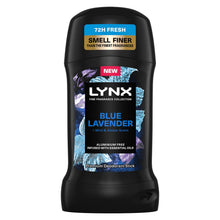 Load image into Gallery viewer, Lynx Deodorant Stick Blue Lavender with 72Hrs Freshness 50ml, 6 Pack