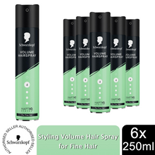Load image into Gallery viewer, Schwarzkopf Styling Hair Spray Volume HL4, 250ml, 6 Pack