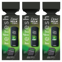 Load image into Gallery viewer, Dove Men+Care Refresh Extra Fresh Bodywash Gift Set for Him with Ankle Socks
