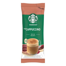Load image into Gallery viewer, Starbucks Cappuccino Instant Coffee Sachets 40 x 18g - Creamy &amp; Rich Cafe Taste
