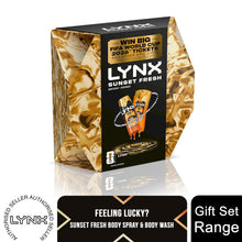 Load image into Gallery viewer, Lynx Sunset Fresh Gift Set with Spray &amp; Body Wash, Win FIFA 2026 Tickets