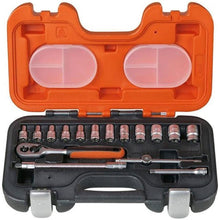 Load image into Gallery viewer, BAHCO S160 SOCKET SET 16PC 1/4IN DR