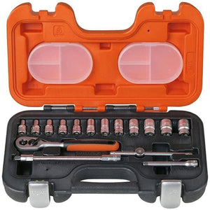 BAHCO S160 SOCKET SET 16PC 1/4IN DR