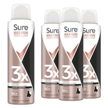 Load image into Gallery viewer, Sure Women Invisible Antiperspirant Deo with 96H Maximum Protection 150ml, 3 Pk