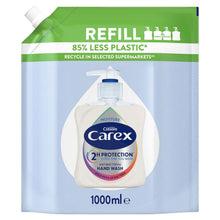 Load image into Gallery viewer, Carex 2 Hour Protection Antibacterial Hand Wash Refills Moisture 1L, 3 Pack