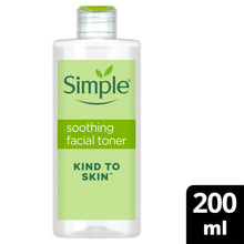 Load image into Gallery viewer, Simple Kind to Skin Soothing Facial Toner with Multi-Vitamines 200ml,3 or 6 Pack