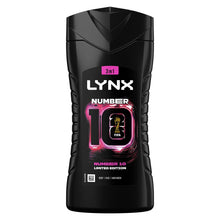 Load image into Gallery viewer, Lynx Limited Edition FIFA No 10 Mens 3 in 1 Body Wash Shower Gel 225ml, 6 Pack