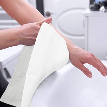 Load image into Gallery viewer, Supreme Egyptian Collection 100% Cotton Soft Hand Towel White, 50x85 cm 2pk