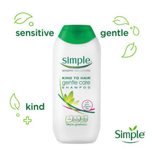 Load image into Gallery viewer, Simple Kind to Hair Gentle Care Shampoo, 6 Packs of 200ml