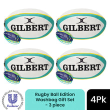 Load image into Gallery viewer, Dove Men+Care x Gilbert Rugby Washbag Gift Set 3 piece, Choose pack 1,2,3 or 4
