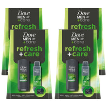 Load image into Gallery viewer, Dove Men+Care Refresh, Extra Fresh Body Wash, Deodorant and Manicure Gift Set