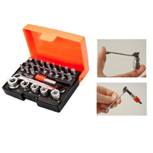 Load image into Gallery viewer, BAHCO 2058/S26 RATCHET SOCKET BIT SET 26PC
