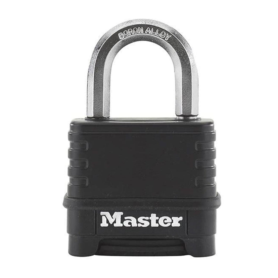 Excell 4-Digit Black Finish Combination 50mm Padlock