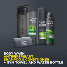 Load image into Gallery viewer, Dove Men+Care Extra Fresh Collection Gift Set for Him with Bottle &amp; Gym Towel