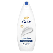 Load image into Gallery viewer, Dove Nourishing Body Wash 0% Sulfate SLES for Softer &amp; Smoother Skin 225ml, 6 Pk