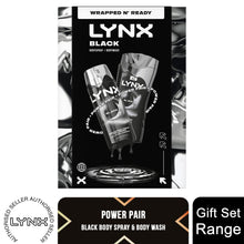 Load image into Gallery viewer, Lynx Black Gift Set for Men - Daily Grooming Duo with Fresh Scent &amp; Skin Care