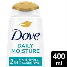 Load image into Gallery viewer, 6x of 400ml Dove Nutritive Solutions Daily Moisture 2 in 1 Shampoo &amp; Conditioner