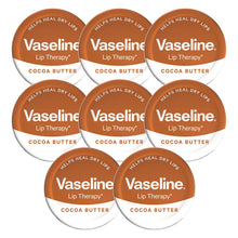 Load image into Gallery viewer, Vaseline Lip Balm Cocoa Butter 20g, 8 Pack Lip Therapy Moisturising &amp; Non Greasy
