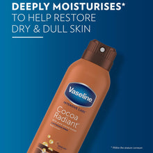 Load image into Gallery viewer, Vaseline Body Lotion Intensive Care Cocoa Radiant Spray Moisturiser 190ml,3 Pack