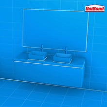 Load image into Gallery viewer, UniBond Mould Resistant Bath &amp; Kitchen Silicone Sealant White, 208g, 2pk