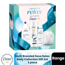 Load image into Gallery viewer, Multi Branded Dove Relax Body Collection Gift Set, Choose Pack Size 1,2,3 or 4
