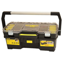 Load image into Gallery viewer, STANLEY TOOLBOX 24IN WITH ORGANISER LID