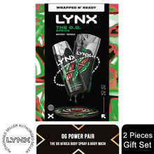 Load image into Gallery viewer, Lynx Africa Gift Set The O.G. Duo Body Spray &amp; Bodywash Classic Masculine Scent